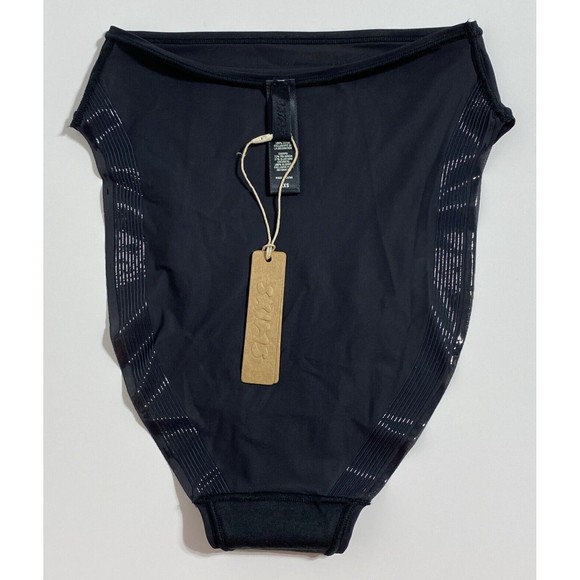 Skims Jelly Sheer Cheeky Brief Panty Panties Women's XXS Black Onyx Sexy NEW - Picture 14 of 15